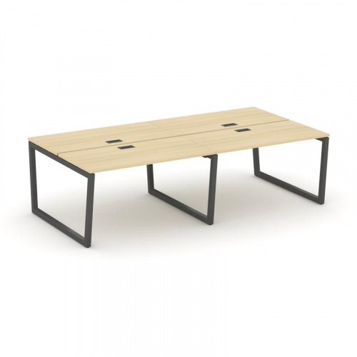 Style Project Рабочая станция 2-х сторон. SN-5T2.DRS-053 Акация Лорка/Металл Антрацит/Заглушка Пласт фото 28