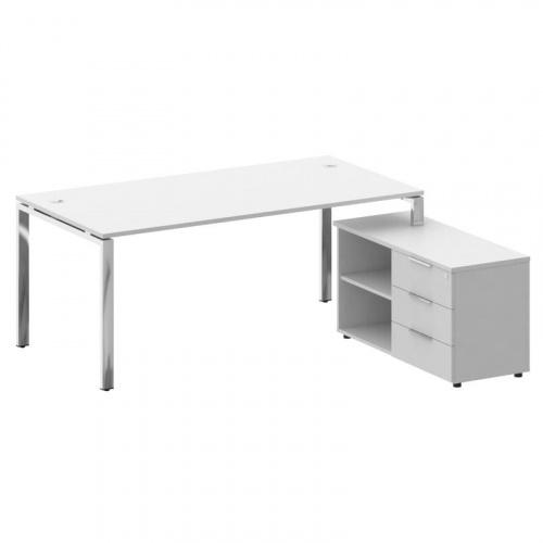 Стол руководителя с тумбой Metal System Direct БГ.СРТ-5.9 (R) фото 3 Стол руководителя с тумбой Metal System Direct БГ.СРТ-5.9 (R) фото 3