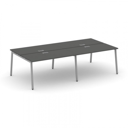 Style Project Рабочая станция 2-х сторон. SN-4A.DRS-042 Антрацит/Металл Белый 2360*1432*750 фото 14 Style Project Рабочая станция 2-х сторон. SN-4A.DRS-042 Антрацит/Металл Белый 2360*1432*750 фото 14