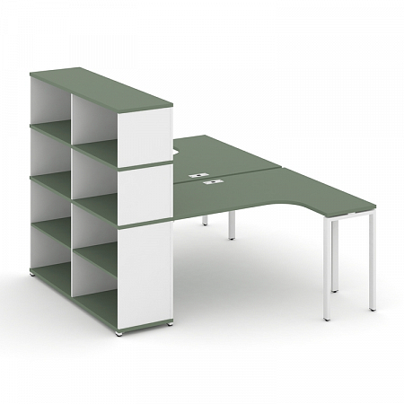 Бенч-система с опорным стеллажом с надставкой Concept CN.DSA-207