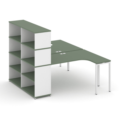 Бенч-система с опорным стеллажом с надставкой Concept CN.DSA-208