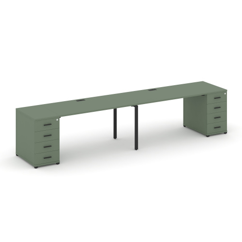 Бенч-система на 2 места с 2 опорными тумбами Concept CN.ORS-410 Бенч-система на 2 места с 2 опорными тумбами Concept CN.ORS-410