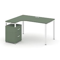 Стол эргономичный с опорной тумбой Concept CN.SA-306(L)