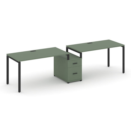 Бенч-система на 2 места с 1 опорной тумбой Concept CN.ORS-307 фото 2 Бенч-система на 2 места с 1 опорной тумбой Concept CN.ORS-307 фото 2