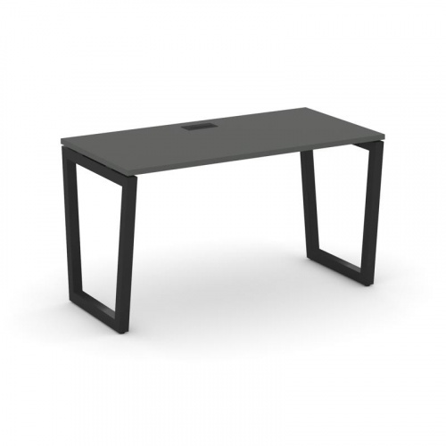 Style Project Стол письменный SN-5T2.SP-014 Акация Лорка/Металл Антрацит/Заглушка Пластик Черный 158 фото 5