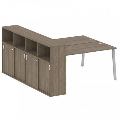 Бенч-система с шкафом-купе на А-обр. м/к Metal System БА.РС-СШК-4.4 фото 4 Бенч-система с шкафом-купе на А-обр. м/к Metal System БА.РС-СШК-4.4 фото 4