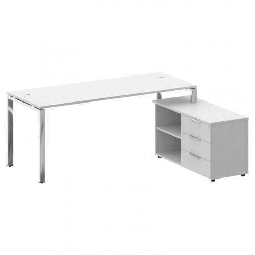 Стол руководителя с тумбой Metal System Direct БГ.СРТ-5.7 (R) фото 3 Стол руководителя с тумбой Metal System Direct БГ.СРТ-5.7 (R) фото 3