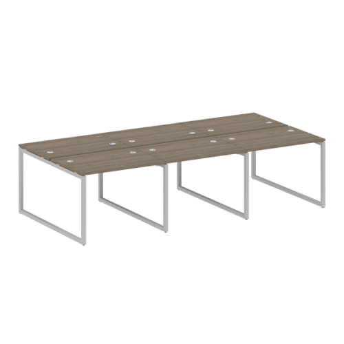 Бенч-система на 6 рабочих мест на О-обр. м/к Metal System Quattro 40БО.СМ-6.1 Бенч-система на 6 рабочих мест на О-обр. м/к Metal System Quattro 40БО.СМ-6.1