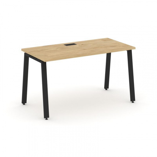 Style Project Стол письменный SN-6A.SP-004 Дуб Табак/Металл Белый 1580*600*750 фото 11