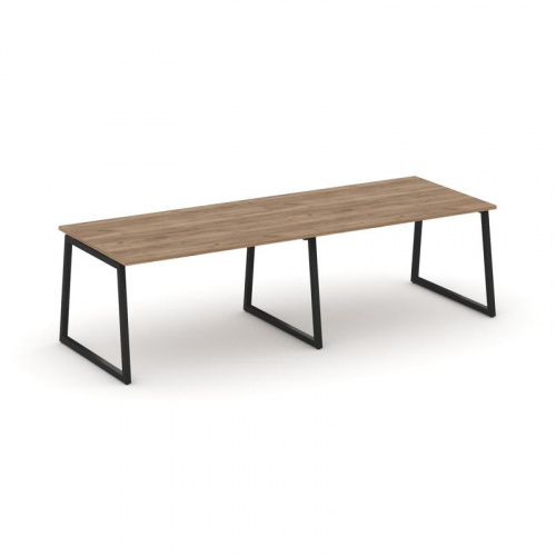 Style Project Стол переговорный SN-4T1.SPRG-011.3 Акация Лорка/Металл Антрацит 1960*980*750 фото 8 Style Project Стол переговорный SN-4T1.SPRG-011.3 Акация Лорка/Металл Антрацит 1960*980*750 фото 8