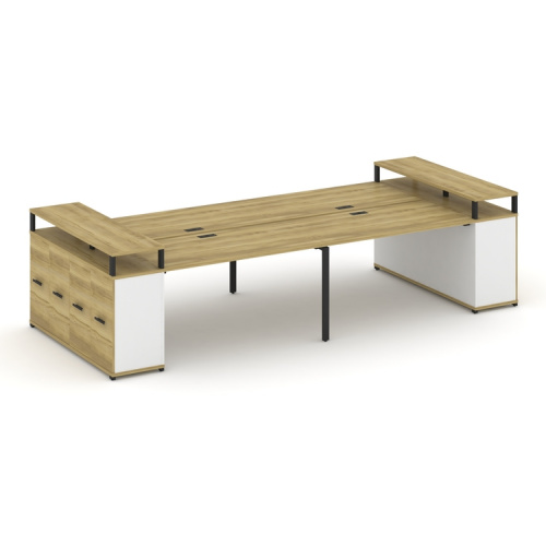 Бенч-система с опорными распашными шкафами Concept CN.DRS-267 фото 6 Бенч-система с опорными распашными шкафами Concept CN.DRS-267 фото 6