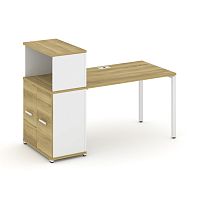 Стол офисный с опорным распашным шкафом Concept CN.SP-226