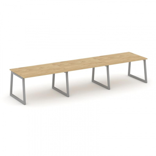 Style Project Стол переговорный SN-5T1.SPRG-023.3 Акация Лорка/Металл Антрацит 4410*980*750 Style Project Стол переговорный SN-5T1.SPRG-023.3 Акация Лорка/Металл Антрацит 4410*980*750