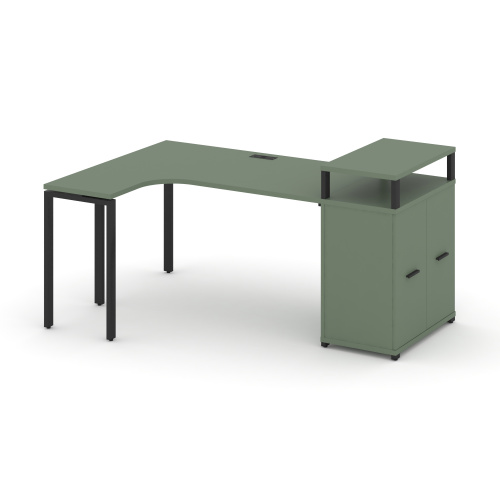 Стол эргономичный с опорным распашным шкафом Concept CN.SA-212(L) Стол эргономичный с опорным распашным шкафом Concept CN.SA-212(L)
