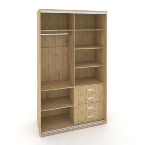 Корпус 2-х секционного шкафа высокого L=1800мм Maris SH.K2-8.1 K7 фото 3