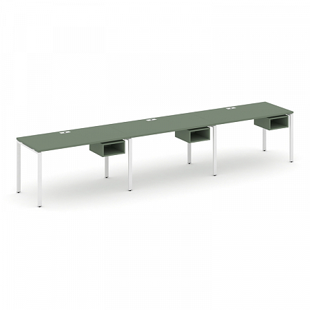 Бенч-система на 3 места с подвесными тумбами Concept CN.ORS-123