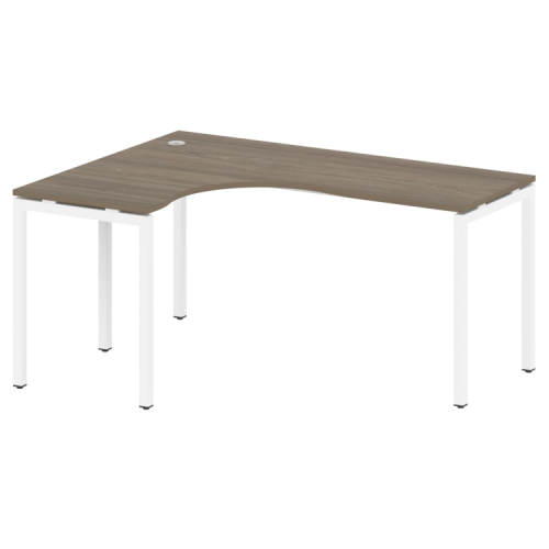 Стол криволинейный левый на П-обр. м/к Metal System Quattro 40БП.СА-4 (L)