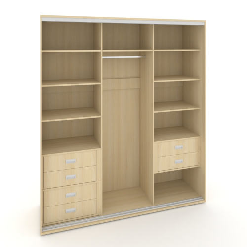 Корпус 3-х секционного шкафа высокого L=2219мм Maris SH.K3-5.1 K7 Корпус 3-х секционного шкафа высокого L=2219мм Maris SH.K3-5.1 K7