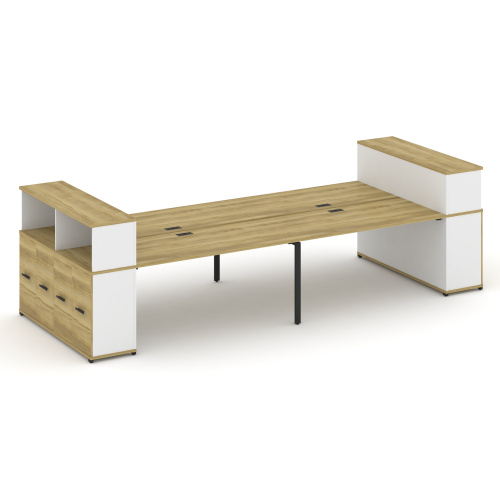 Бенч-система с опорными распашными шкафами Concept CN.DRS-272 фото 6 Бенч-система с опорными распашными шкафами Concept CN.DRS-272 фото 6