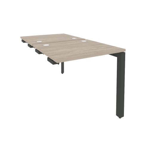 Стол-приставка двойной на П-обр. м/к Onix O.MP-D.SPR-0.7 фото 7