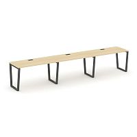 Style Project Рабочая станция 1 сторон. SN-6T2.ORS-043 Акация Лорка/Металл Антрацит/Заглушка Пластик