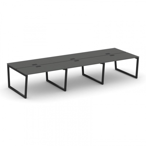 Style Project Рабочая станция 2-х сторон. SN-5T2.DRS-081 Акация Лорка/Металл Антрацит/Заглушка Пласт фото 8