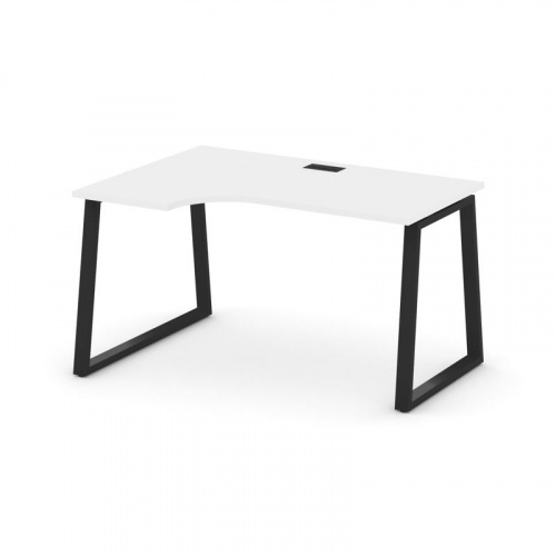 Style Project Стол рабочий эргоном. SN-6T1.SPA-011(L) Акация Лорка/Металл Антрацит/Заглушка Пластик фото 9 Style Project Стол рабочий эргоном. SN-6T1.SPA-011(L) Акация Лорка/Металл Антрацит/Заглушка Пластик фото 9