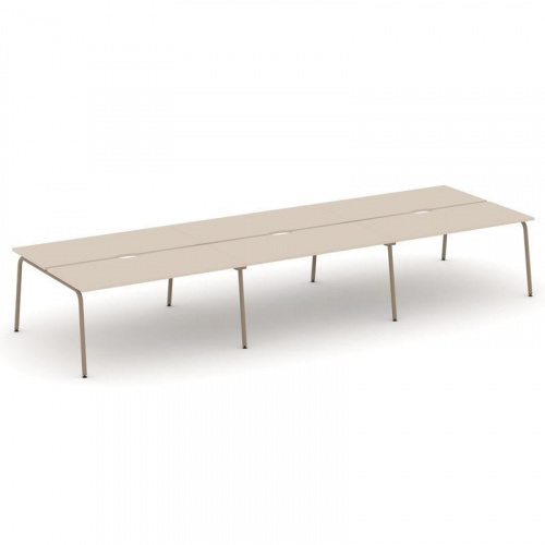 Бенч-система на 6 мест Estetica ES.D.RS-6.4-VK