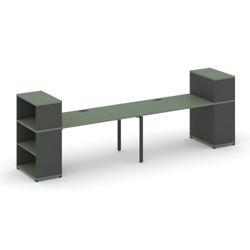 Бенч-система с опорными стеллажами Concept CN.ORS-211 Бенч-система с опорными стеллажами Concept CN.ORS-211