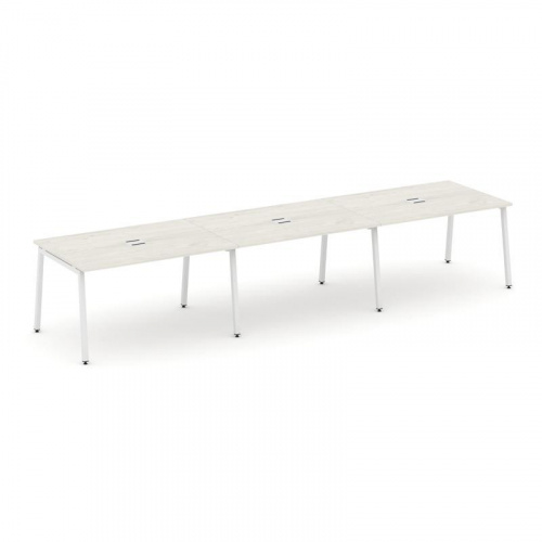 Style Project Стол переговорный SN-4A.SPRG-021 Тиквуд Светлый/Металл Антрацит 2940*980*750 фото 26