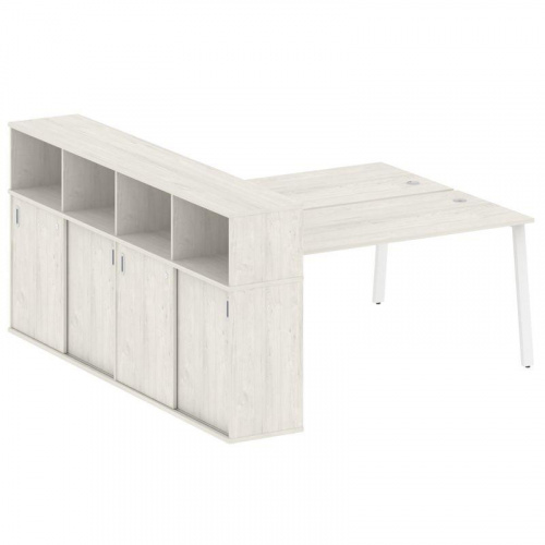 Бенч-система с шкафом-купе на А-обр. м/к Metal System БА.РС-СШК-4.4 фото 2 Бенч-система с шкафом-купе на А-обр. м/к Metal System БА.РС-СШК-4.4 фото 2