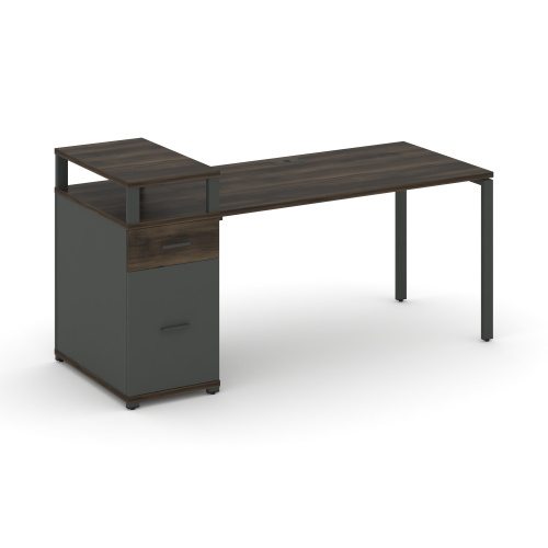 Стол офисный с опорной тумбой Concept CN.SP-413 фото 3 Стол офисный с опорной тумбой Concept CN.SP-413 фото 3