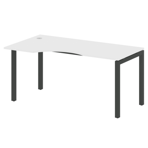 Стол криволинейный левый на П-обр. м/к Metal System Quattro 50БП.СА-1 (L) фото 13 Стол криволинейный левый на П-обр. м/к Metal System Quattro 50БП.СА-1 (L) фото 13