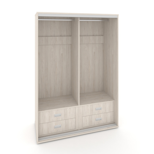 Корпус 2-х секционного шкафа низкого L=1400мм Maris SH.K2-4.2 K3 фото 5