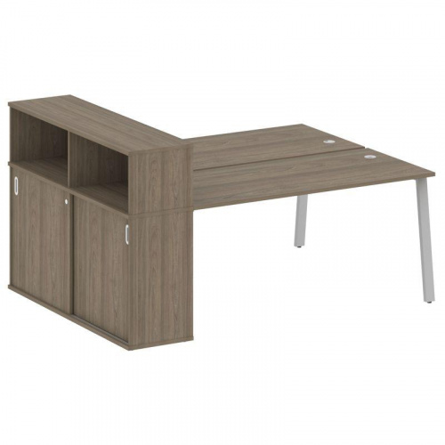 Бенч-система с шкафом-купе на А-обр. м/к Metal System БА.РС-СШК-2.4 фото 4