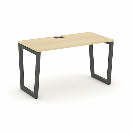 Style Project Стол письменный SN-5T2.SP-001 Акация Лорка/Металл Антрацит/Заглушка Пластик Черный 980