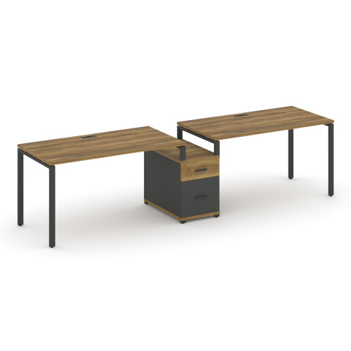 Бенч-система на 2 места с 1 опорной тумбой Concept CN.ORS-307 фото 3 Бенч-система на 2 места с 1 опорной тумбой Concept CN.ORS-307 фото 3