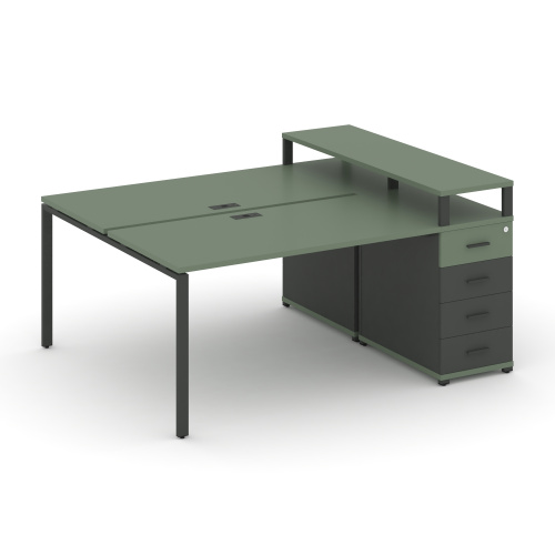 Бенч-система с 1 опорной тумбой Concept CN.DRS-411 фото 2 Бенч-система с 1 опорной тумбой Concept CN.DRS-411 фото 2