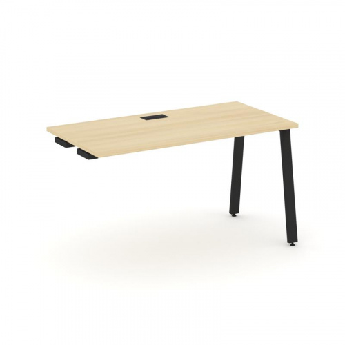 Style Project Стол-приставка к опор. элем. SN-6A.OPRS-022 Дуб Табак/Металл Белый 1180*800*750 фото 4