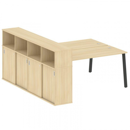 Бенч-система с шкафом-купе на А-обр. м/к Metal System БА.РС-СШК-4.4 фото 9 Бенч-система с шкафом-купе на А-обр. м/к Metal System БА.РС-СШК-4.4 фото 9