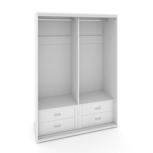 Корпус 2-х секционного шкафа низкого L=1400мм Maris SH.K2-4.2 K3 фото 6