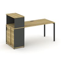 Стол офисный с опорным шкафом-купе Concept CN.SP-239