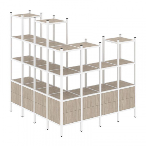 Стеллаж офисный угловой Loft VR.L-55 фото 6