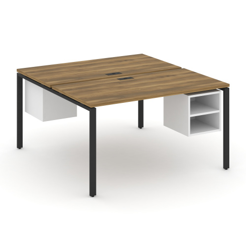 Бенч-система на 2 места с подвесными тумбами Concept CN.DRS-107 фото 5