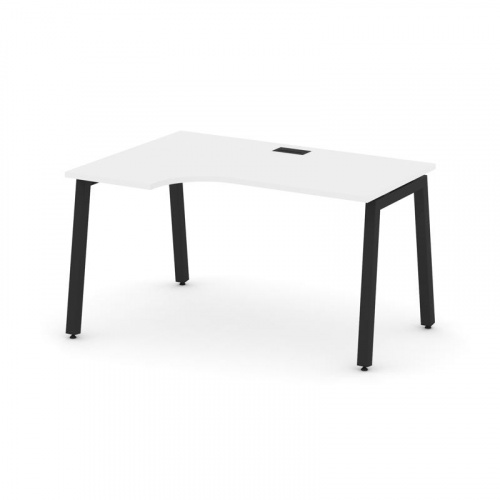 Style Project Стол рабочий эргоном. SN-5A.SPA-002(L) Дуб Табак/Металл Антрацит 1580*600/980*750 фото 4 Style Project Стол рабочий эргоном. SN-5A.SPA-002(L) Дуб Табак/Металл Антрацит 1580*600/980*750 фото 4