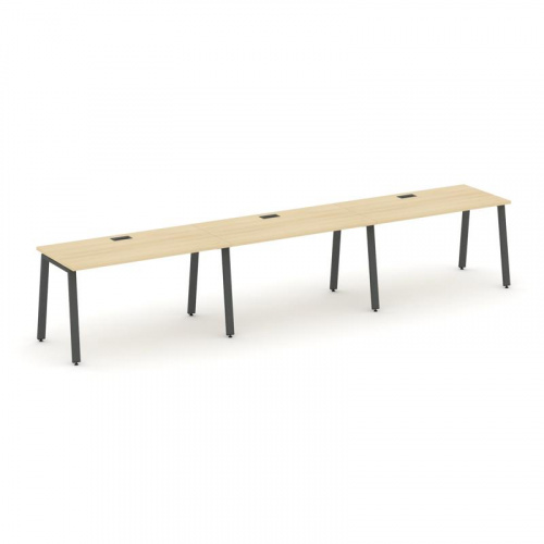 Style Project Рабочая станция 1 сторон. SN-6A.ORS-042 Антрацит/Металл Антрацит 3540*700*750 фото 21