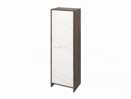 Шкаф для одежды  FI-621.G. Орех Пацифик Табак/Мрамор Леванто белый