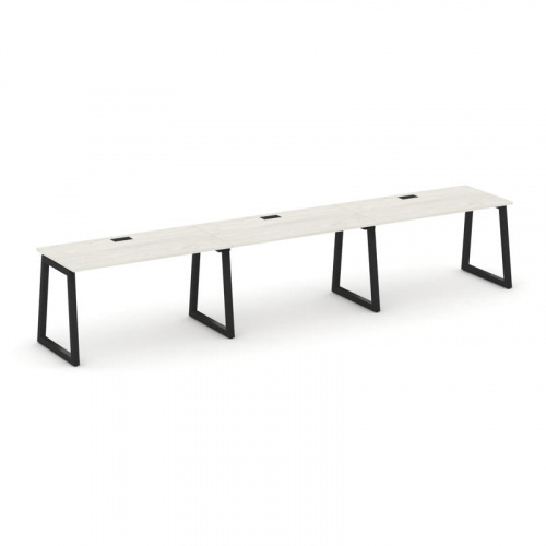 Style Project Рабочая станция 1 сторон. SN-5T1.ORS-051 Акация Лорка/Металл Антрацит/Заглушка Пластик фото 7