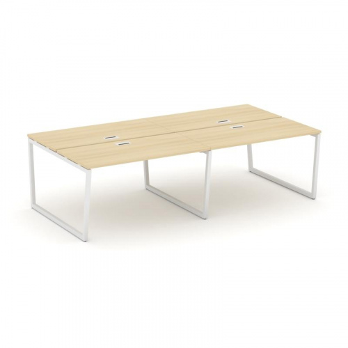 Style Project Рабочая станция 2-х сторон. SN-4T2.DRS-041 Акация Лорка/Металл Антрацит/Заглушка Пласт фото 21