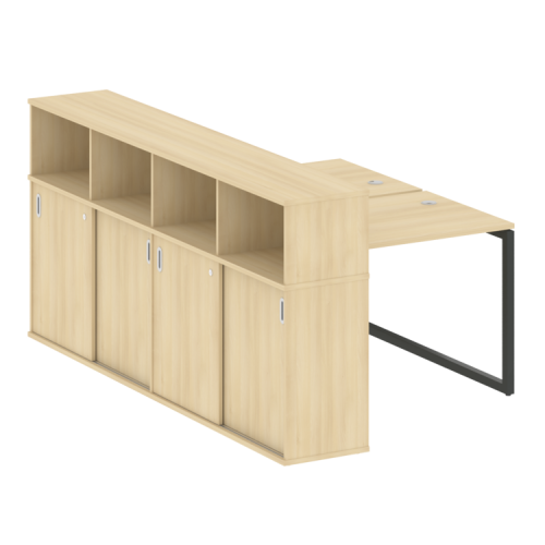 Бенч-система с шкафом-купе на О-обр. м/к Metal System Quattro 40БО.РС-СШК-4.1 фото 12 Бенч-система с шкафом-купе на О-обр. м/к Metal System Quattro 40БО.РС-СШК-4.1 фото 12